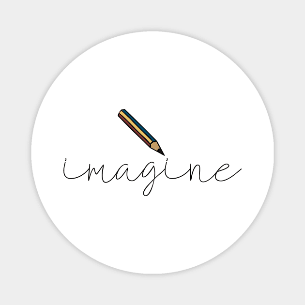 a Pencil of Imagination Magnet by notami